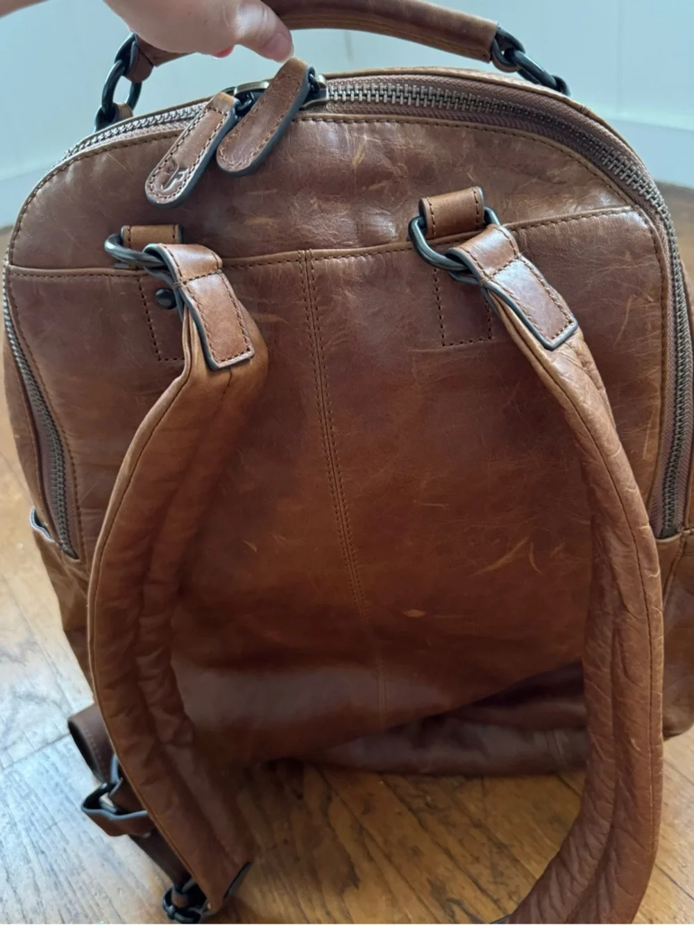 Frye LOGAN ВАСКРАСК in Cognac